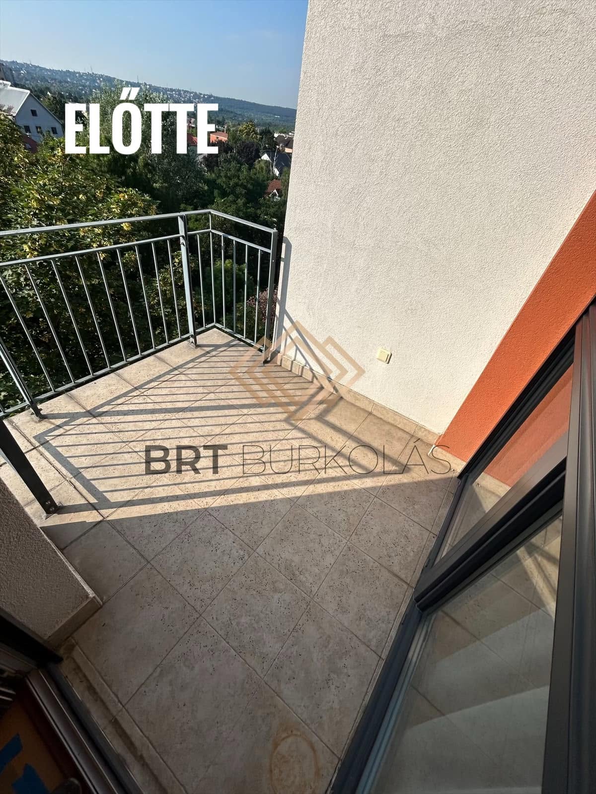 Terasz – előtte